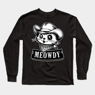 Meowdy Long Sleeve T-Shirt